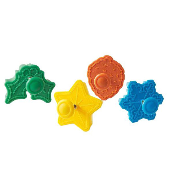 Zestaw 4 wycinarek – CUTTER JINGLE BELLS, 42x47x18 mm | SILIKOMART, Baby Cutter