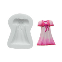 Forma do masy cukrowej SLK 261 – sukienka, 37x50 mm | SILIKOMART, Sugarflex Dress