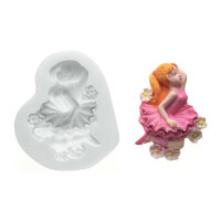 Forma do masy cukrowej SLK 230 – baletnica, 78x58 mm | SILIKOMART, Sugarflex Dancer