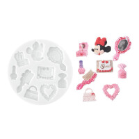 Forma do masy cukrowej SLK 369 – minnie, 30x15 mm | SILIKOMART, Sugarflex Minnie Accesorize