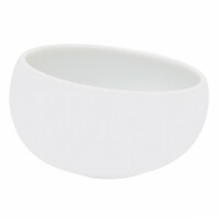 Mały ramekin z białej porcelany, satynowy 70 ml | DEGRENNE, Boreal