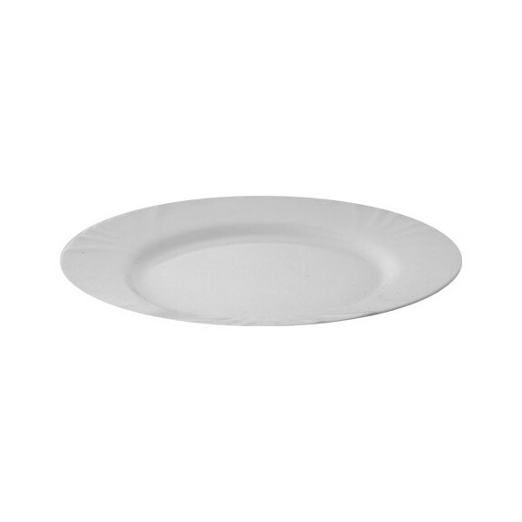 Biały talerz płaski 245 mm | LUMINARC, Cadix