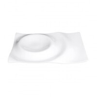 Porcelanowy talerz prezentacyjny 23 x 32 cm | PORDAMSA, 286633