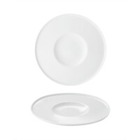 Porcelanowy talerz płaski gourmet 22 cm | ARIANE, Privilage