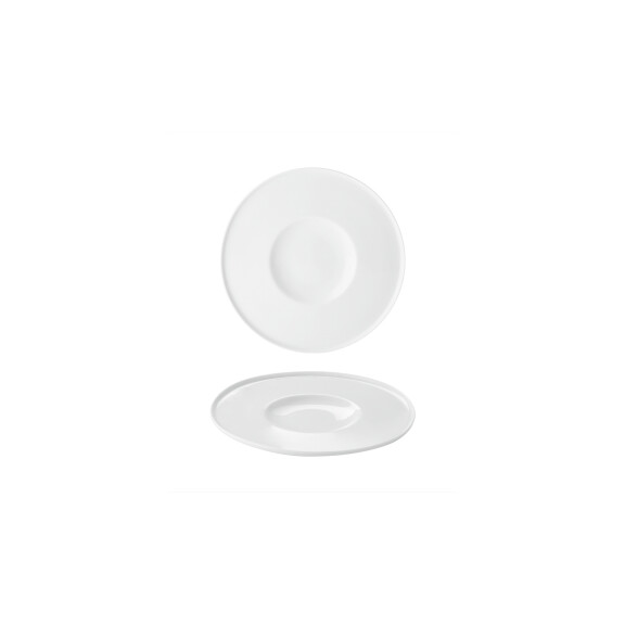 Porcelanowy talerz płaski gourmet 22 cm | ARIANE, Privilage