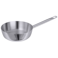 Rondel z rantami z polerowanej stali nierdzewnej 1,5 l | CONTACTO, Seria 2000