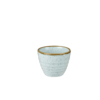 Białe naczynie na dip, ręcznie zdobione 57 ml | CHURCHILL, Stonecast Duck Egg Blue