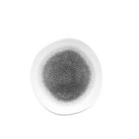 Porcelanowy talerz płaski Organic 26,4 cm | CHURCHILL, Raku Quartz Black