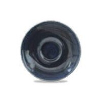 Szafirowy porcelanowy spodek do espresso 11,8 cm | CHURCHILL, Monochrome