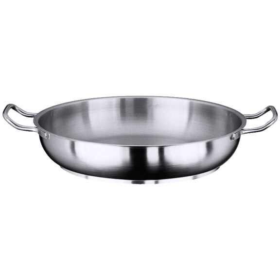 Patelnia Paella z satynowej stali nierdzewnej, średnica 20 cm | CONTACTO, Seria 2100