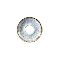 Biało-szary spodek 15,6 cm | CHURCHILL, Homespun Style Stone Gray
