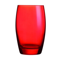 Czerwona szklanka wysoka 350 ml | ARCOROC, Salto