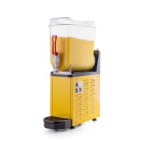 Granitor do sorbetów, slush shake, granity, napojów lodowych, żółty, 12 l, 195x530x770 mm | RESTO QUALITY, SLUSH12.Y
