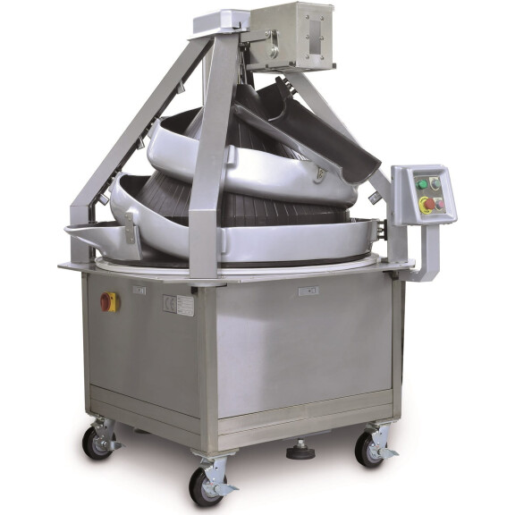 Zaokrąglarka do ciasta, zaokrąglarka stożkowa piekarnicza, waga ciasta: 100-350 g, 1800 szt./h, 1050x1150x1600 mm | RESTO QUALITY, SMQ20S