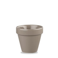 Porcelanowe naczynie - doniczka 483 ml, szare | CHURCHILL, Bit On The Side