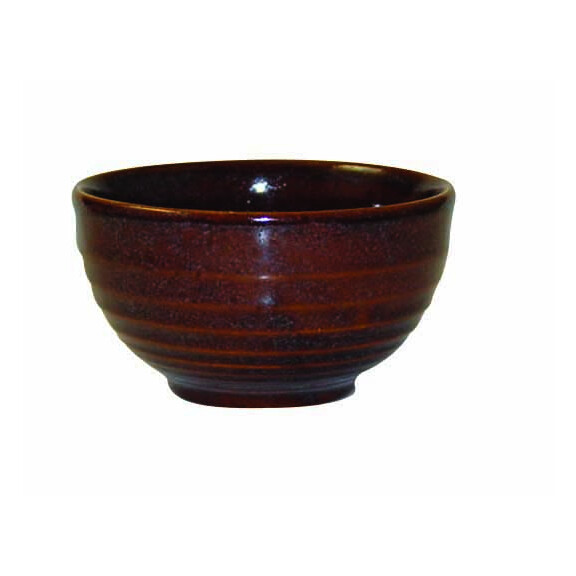 Porcelanowa miska na przekąski 280 ml, brązowa | CHURCHILL, Bit On The Side