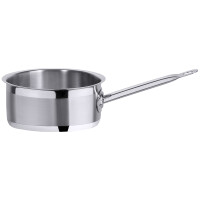 Rondel niski ze stali nierdzewnej bez pokrywy, średnica 240 mm, 5 l | CONTACTO, Seria 2200