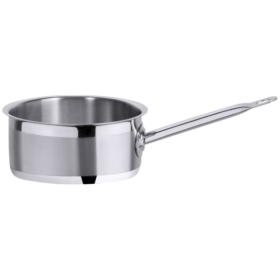 Rondel niski ze stali nierdzewnej bez pokrywy, średnica 240 mm, 5 l | CONTACTO, Seria 2200