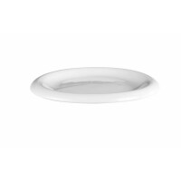 Porcelanowy talerz/pokrywka do miski 14,6 cm, biała | CHURCHILL, Bit On The Side