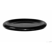 Porcelanowy talerz/pokrywka do miski 14,6 cm, czarna | CHURCHILL, Bit On The Side