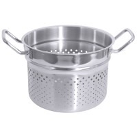Perforowany wkład do gotowania pierogów, ryżu, makaronu 4,5 l | CONTACTO, 1401/200
