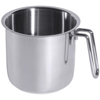 Garnek średni do gotowania mleka ze stali nierdzewnej bez pokrywki, średnica 160 mm, 2,5 l | CONTACTO, 6004/160