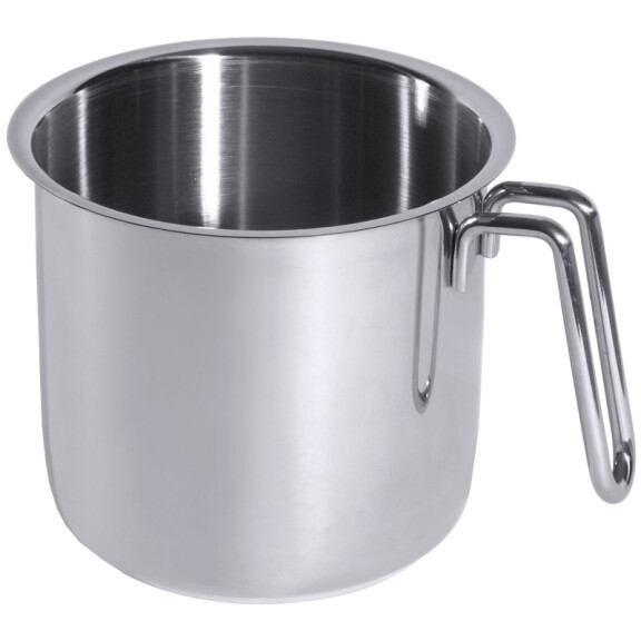 Garnek średni do gotowania mleka ze stali nierdzewnej bez pokrywki, średnica 160 mm, 2,5 l | CONTACTO, 6004/160
