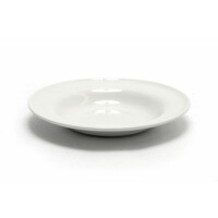 Porcelanowy talerz głęboki 24,5 cm, 495 ml | ALCHEMY, Alchemy White