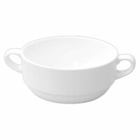 Porcelanowa bulionówka z uszami 275 ml | ALCHEMY, Alchemy White