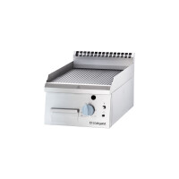 Płyta grillowa gazowa 400x700x250 mm, gładka, 6,5 kW, G30 | STALGAST, 9730130