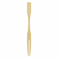 Widelec bambusowy dł. 9 cm (op. 100 szt) | VERLO, V-30012