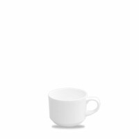 Porcelanowa filiżanka sztaplowana 206 ml | ALCHEMY, Alchemy White