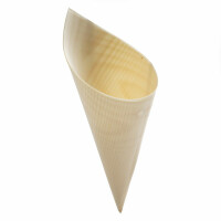 Rożek drewniany 4,5x12,5 cm (op.50 szt.) | VERLO, V-30034