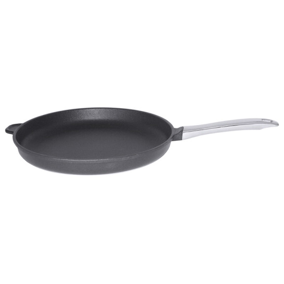 Patelnia płytka z aluminium z powłoką tytanową bez pokrywki, do indukcji, średnica 320 mm | CONTACTO, 5573/320
