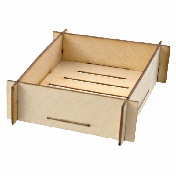 Naczynie bambusowe 8x8 cm (op. 6 szt) | VERLO, V-30053
