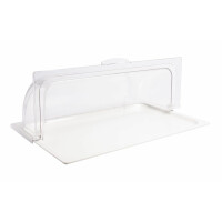 Pokrywa otwierana GN 1/1 do tac wys. 17 cm przeźroczysta | VERLO, V-61199