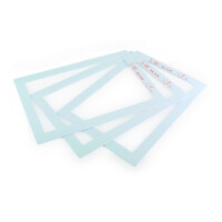 Plastikowa ramka do ciast/czekolady, 57x37 cm, wys. 4 mm - TL04 | MARTELLATO, Frames