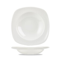 Porcelanowy talerz do makaronu 28 cm | CHURCHILL, X Squarted