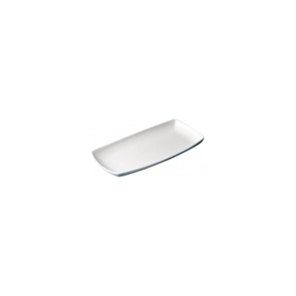 Porcelanowy talerz prostokątny 35 x 18,5 cm | CHURCHILL, X Squarted
