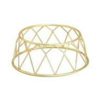 Podstawa bufetowa okrągła śr. 15 cm cm złota | VERLO, V-7500