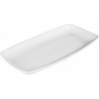 Porcelanowy talerz prostokątny 20 x 10,3 cm | CHURCHILL, X Squarted
