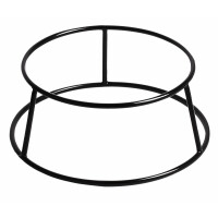 Podstawa bufetowa okrągła wys. 10 cm czarna | VERLO, V-7508