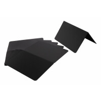 Tabliczka menu z polipropylenu 10,8x9 cm czarna | VERLO, V-7518