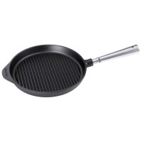 Patelnia do grillowania żeliwna, średnica 270 mm | CONTACTO, 5777/270
