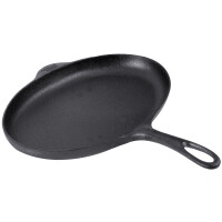 Patelnia owalna do ryb, żeliwna 325x215x40 mm | CONTACTO, 5771/330