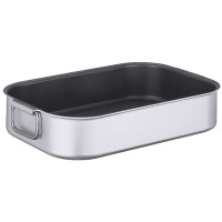 Brytfanna aluminiowa z powłoką PTFE bez pokrywki 20 l, 635x420x95 mm | CONTACTO, 6947/600