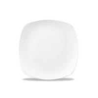Porcelanowy talerz kwadratowy 25,5 x 25,5 cm | CHURCHILL, Bamboo