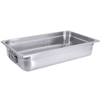 Brytfanna ze stali nierdzewnej GN 1/1 bez pokrywy 15 l, 530x325x100 mm | CONTACTO, 7500/532