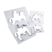 Wykrojnik do ciastek, San Martino - 26x28 cm - SMA260 | MARTELLATO, Plastic Cutters