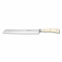 Nóż do chleba o podwójnie ząbkowanym ostrzu dł. 23 cm | WUSTHOF, Classic Ikon Creme